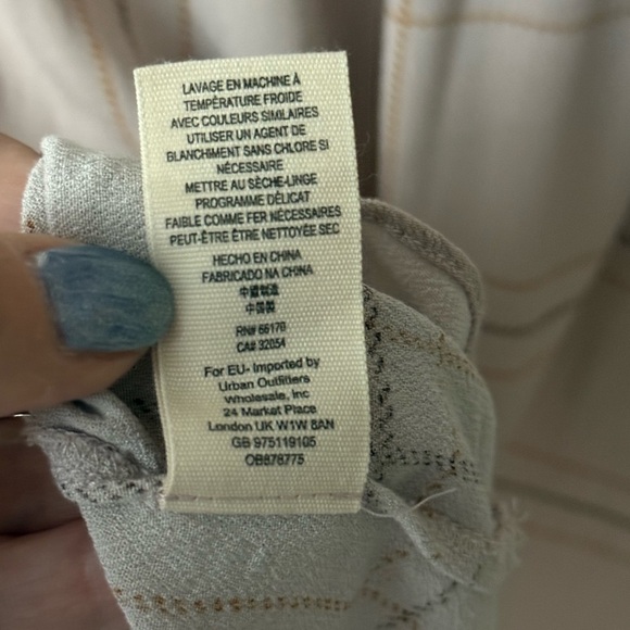 Free People Pink Plaid Midi Dress, size S - Picture 7 of 12